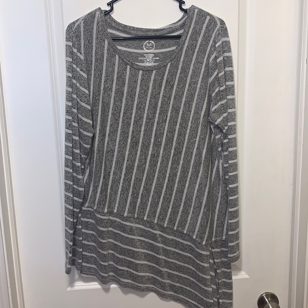 Asymmetrical Grey Tunic